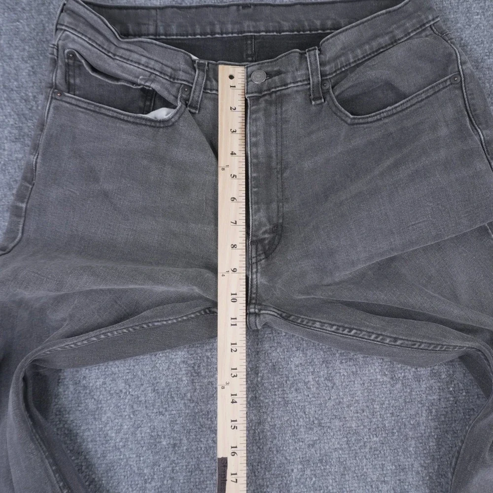 Levi's 559 Relaxed Straight Jeans Mens 34x30 Dark Gray Denim Pants 00559-0490